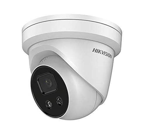 Hikvision PCI-T15F2S 5MP AcuSense Outdoor Network Turret Camera with 2.8mm Lens (Renewed)