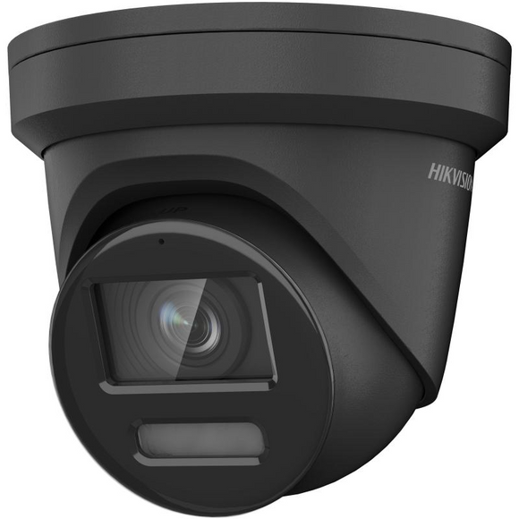 Hikvision DS-2CD2387G2-LU 8MP ColorVu Network Turret Camera w/ 2.8mm Lens, 24/7 Color, IP67 Waterproof Rated, 12VDC/PoE (Renewed)