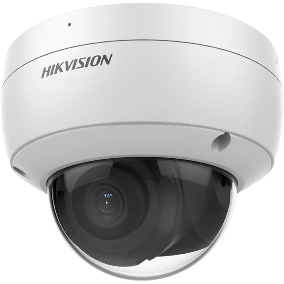 Hikvision DS-2CD2183G2-IU 8MP Outdoor Dome IP Camera, Built-in Mic, 4K, H.265+, IP67, IK10 Vandal-Resistant (Renewed)
