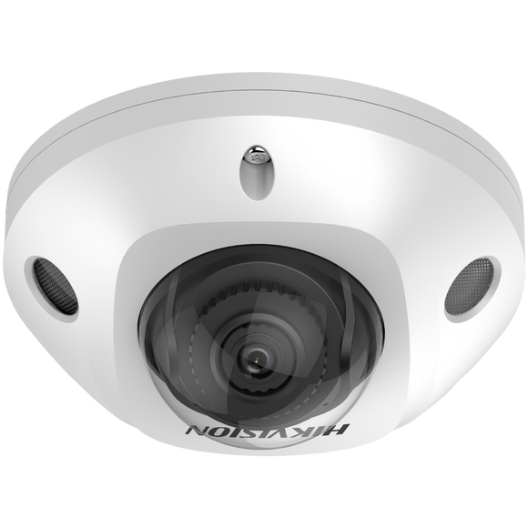Hikvision DS-2CD2543G2-IWS 4MP AcuSense Mini Dome Wi-Fi Network Camera w/ 2.8mm Lens, IR up to 30m, IP67 Waterproof Rated, 12VDC/PoE (Renewed)