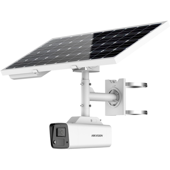 Hikvision 4MP Solar-Powered Bullet IP Camera DS-2XS2T47G0-LDH/4G/C18S40 (Renewed)