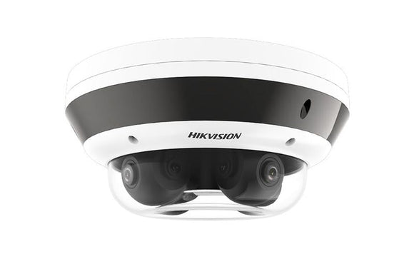 Hikvision DS-2CD6D54G1-IZS 20MP Multi-Sensor PanoVu Network Dome Camera w/ 2.8-8mm Lens, IP67/IK10 Rated, 12VDC/24VAC/PoE (Renewed)