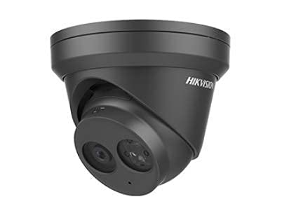 Hikvision DS-2CD2383G0-IB 8MP Outdoor Network Turret Dome Camera with 2.8mm Fixed Lens, Black, RJ45 Connection (Renewed)