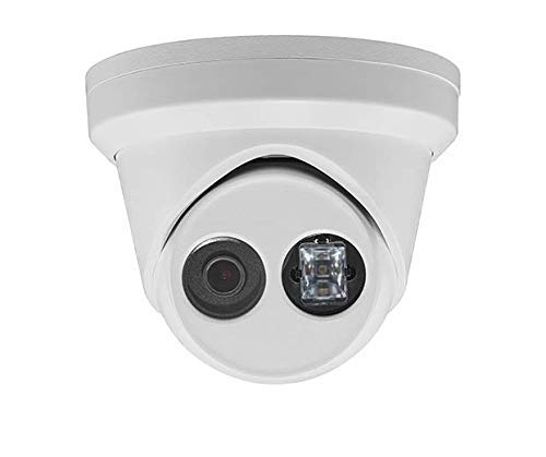 Hikvision DS-2CD2345FWD-I 2.8mm Outdoor Network Turret Camera, 4MP, Low-Light, IR, IP67 (Renewed)
