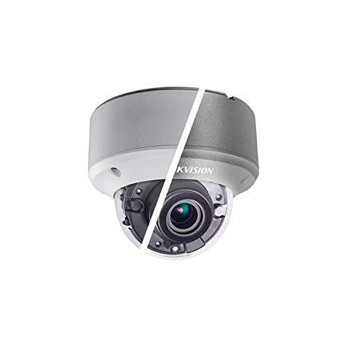 Hikvision DS-2CE56H1T-AVPIT3ZB 5MP Analog Dome Camera w/ 2.8-12mm Motorized Vari-Focal Lens (Renewed)