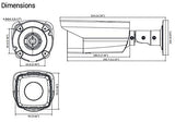 Hikvision DS-2TD2136-7 Thermal Network Bullet Camera 7mm Lens (Renewed)