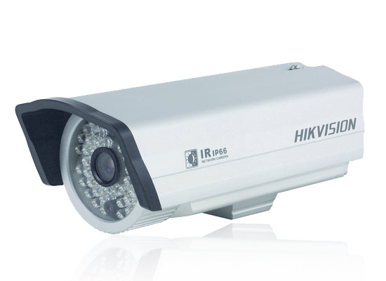 Hikvision DS-2CD802N-IR3 Network Bullet Camera w/ 3.6mm Lens IP66 Weatherproof Rated, 12VDC (Renewed)