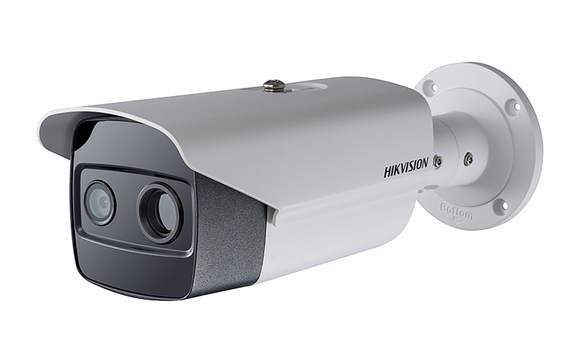 Hikvision DS-2TD2615-7 Thermal and Optical Bi-Spectrum Network Bullet Camera w/ 6mm Lens (Renewed)
