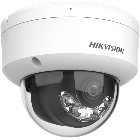 Hikvision DS-2CD3148G2-LISU 4MP Dome IP Camera 2.8mm Lens, Dual Illumination, H.265, PoE (Renewed)