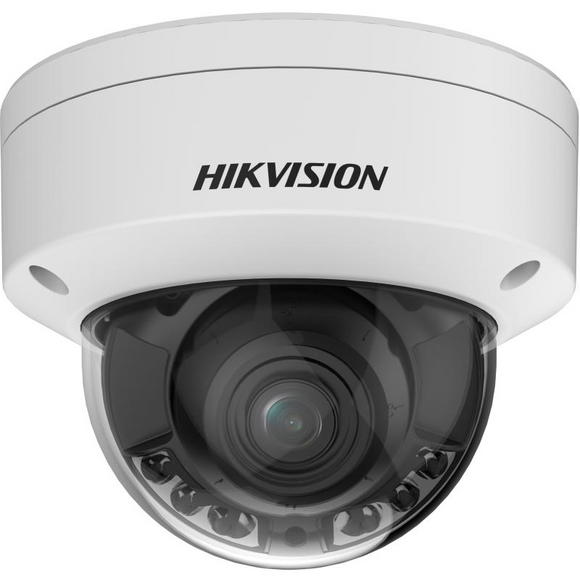 Hikvision 4MP Dual Illumination Dome IP Camera with Motorized Varifocal Lens DS-2CD3748G2T-LIZSU (Renewed)