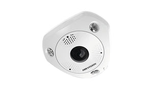 Hikvision DS-2CD6365G0E-IS 6MP 360° Fisheye IP Camera with 1.27mm Lens, 12VDC/PoE (Renewed)