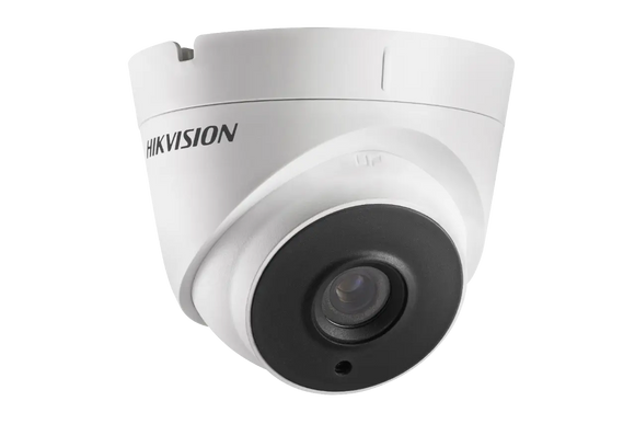 Hikvision DS-2CE56H0T-IT1F 5MP Analog Turret Camera w/ 2.8mm Lens (Renewed)