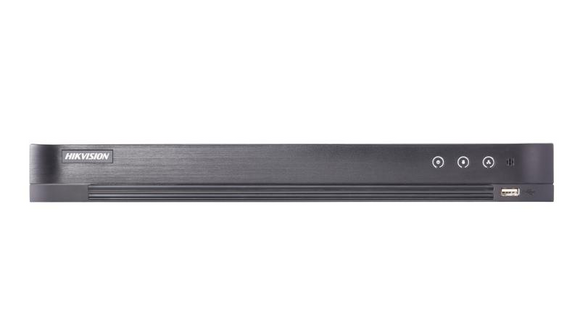 Hikvision DS-7216HQHI-K2 TurboHD 16 Channel Tribrid DVR, HDTVI/HDCVI/AHD/IP, H.265+ (Renewed)