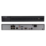 Hikvision EKI-K41T44 Hybrid Light Kit 4 Channel NVR W/ 2TB HDD, 4x 4MP Outdoor IP Cameras (Renewed)
