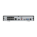 Acelevel 8 Channel PoE 4K NVR, Network Video Recorder, NVR-8CH6-P8