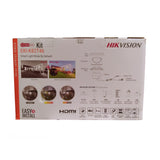 Hikvision EKI-K82T46 Hybrid Light Kit 8 Channel NVR W/ 2TB HDD, 6x 4MP Outdoor IP Cameras (Renewed)