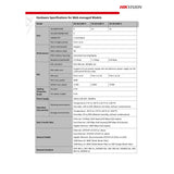 Hikvision DS-3E1318P-E 16 Port Web-Managed PoE Switch (Renewed)