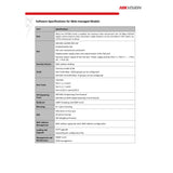 Hikvision DS-3E1318P-E 16 Port Web-Managed PoE Switch (Renewed)