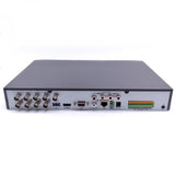 Hikvision T7208U2TA6C 8 Channel TurboHD DVR with 2TB HDD & (6) 5MP ColorVu Analog Turret Cameras (Renewed)