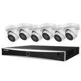 Hikvision EKI-K82T86A AcuSense Kit 8 Channel NVR W/ 2TB HDD, 6x 8MP 4K Outdoor IP Cameras (Renewed)