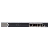 Hikvision DS-3E0518P-E 16 Port PoE Switch, 230W Unmanaged Gigabit (Renewed)