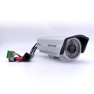 Hikvision DS-2CD812NF-IR1 Network Bullet Camera w/ 3.6mm Lens, IP66 Weatherproof Rated, 12VDC (Renewed)