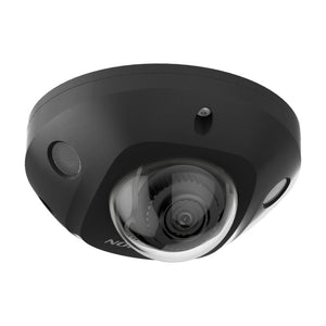 Hikvision DS-2CD2543G2-IS 4MP AcuSense Mini Dome IP Camera w/ 2.8mm Lens, IR up to 30m, IP67 Waterproof Rated, 12VDC/PoE (Black) (Renewed)
