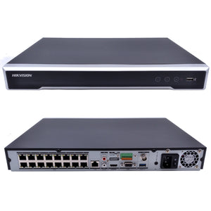 Hikvision DS-7616NI-M2/16P M-Series 16 Channel PoE 8K NVR, up to 32MP Resolution, H.265+ (Renewed)