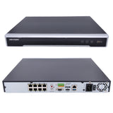 Hikvision DS-7608NI-I2/8P 8 Channel PoE NVR, Up to 12MP Resolution, 4K (Renewed)