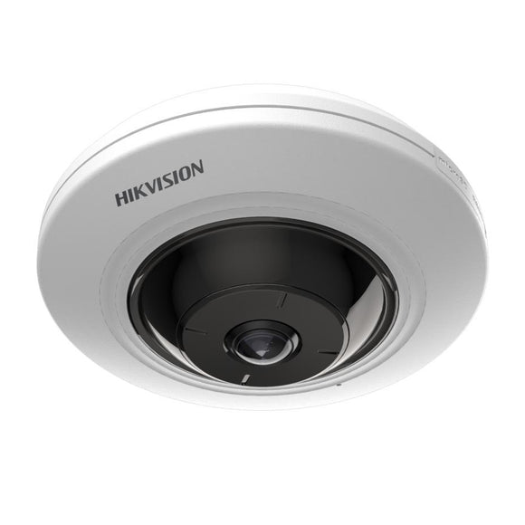 Hikvision DS-2CD3956G2-ISU 5MP 180° Fisheye IP Camera HEOP H.265+ PoE