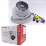 Hikvision DS-2CE56H0T-IT1F 5MP Analog Turret Camera w/ 2.8mm Lens (Renewed)