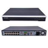 Hikvision DS-7616NI-I2/16P 16 Channel PoE NVR, Up to 12MP Resolution, 4K, 2 SATA (no HDD Included) (Renewed)