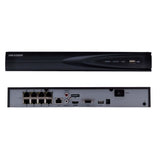 Hikvision EKI-K82T46H 8 Channel 8MP NVR with 2TB HDD & Six 4MP Hybrid Light Turret Cameras Kit (Renewed)