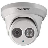Hikvision DS-2CD2332-I 4mm Outdoor Network Dome Camera, EXIR Turret, PAL/NTSC, Day/Night, H.264/MJPEG, 2048 x 1536 Resolution, 12 VDC 5.5 Watt, PoE (Renewed)