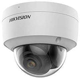 Hikvision DS-2CD2147G2-SU 4MP ColorVu Outdoor Network Dome Camera w/ 2.8mm Fixed Lens and Built-in Microphone (Renewed)