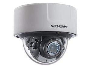 Hikvision DS-2CD5126G0-IZS Indoor Network Dome Camera, DarkFighter, 2MP, 2.8-12mm, Motorized Zoom/Focus, Day/Night, Audio, Alarm I/O, PoE/12VDC, RJ45 Connection (Renewed)