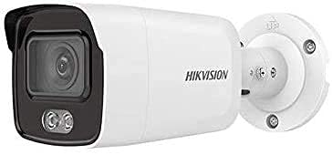 Hikvision DS-2CD2047G1-L 4MP ColorVu Outdoor Network Bullet Camera with 2.8mm Lens (Renewed)