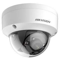 Hikvision DS-2CE56D7T-VPIT 2MP Outdoor Analog Dome Camera w/ 3.6mm Lens, HD1080P, IP66/IK10 Weatherproof/Vandal-Resistant (Renewed)