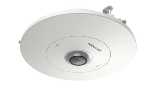 Hikvision DS-2CD6365G0E-S/RC 6MP Recessed In-Ceiling Network Fisheye Panoramic Dome Camera w/ 1.27 mm Lens (Renewed)