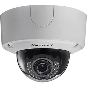 Hikvision DS-2CD4585F-IZ 8MP 4K Outdoor Network Dome Camera w/ 2.8-12mm Motorized Lens, IR up to 40m(~130ft), IP66 Weatherproof Rated, 24VAC/PoE (Renewed)