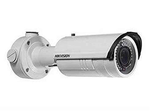 Hikvision DS-2CD2612F-I 2.8-12mm Network Bullet Camera, Varifocal Lens, Weatherproof, 1.3 MP (Renewed)