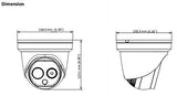 Hikvision DS-2TD1217-3/V1 Deepin View Series Thermal & Optical Network Turret Camera (Renewed)