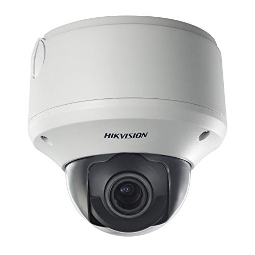 Hikvision DS-2CD7264FWD-EIZ 2.7-9mm Network Dome Camera, 1.3 MP, Vandal-Proof, Color (Day&Night), 1280 x 960, Motorized Varifocal Lens, 24VAC/PoE (Renewed)