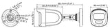 Hikvision DS-2CE10DFT-F 2MP ColorVu Outdoor Analog Bullet Camera w/ 3.6mm Lens, TVI/AHD/CVI/CVBS 4 in 1 Output (Renewed)