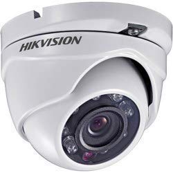 Hikvision DS-2CE56D1T-IRM 2.8mm Outdoor IR Network Turret Camera, HD1080p, 20m IR, Day/Night, DWDR, Smart IR, IP66, 12 V DC (Renewed)