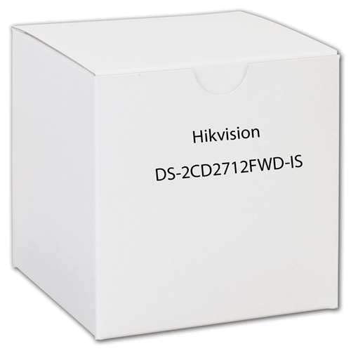 Hikvision DS-2CD2712FWD-IS 1.3MP Vandal-Resistant Network Dome Camera w/ 2.8-12mm Lens, IP66/IK10 (Renewed)