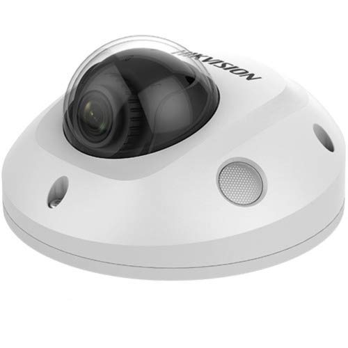 Hikvision DS-2CD2543G0-IWS 2.8mm Outdoor Mini Network Wi-Fi Dome Camera, 4MP (Renewed)