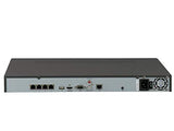 Hikvision DS-7604NI-E1/4P 4 Channel PoE NVR, Up to 6MP Resolution (no HDD Included) (Renewed)
