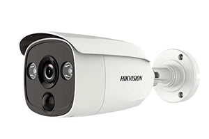 Hikvision DS-2CE12H0T-PIRL 5MP TurboHD Outdoor Analog Bullet Camera w/ 3.6mm Lens, IP67 (Renewed)