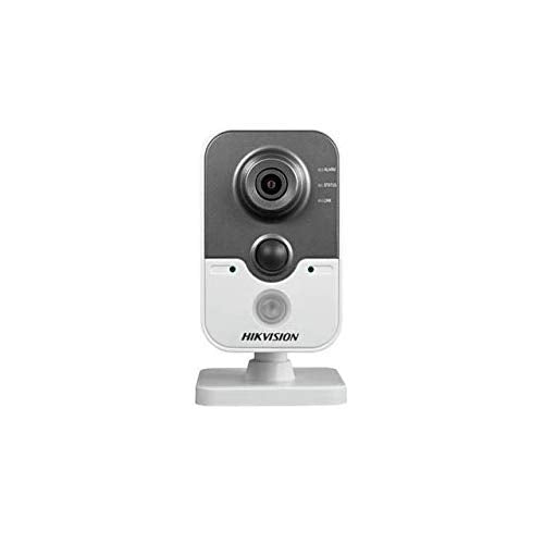 Hikvision DS-2CD2412F-IW Cube Network Camera, 1.3MP, Color (Day&Night), 1280x960, Wi-Fi (Renewed)